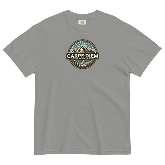 Carpe Diem Gear | Carpe Diem Gear Brand | Sunrise on the Mountain | Unisex Garment-Dyed 100% Ring-Spun Cotton Heavyweight T-Shirt