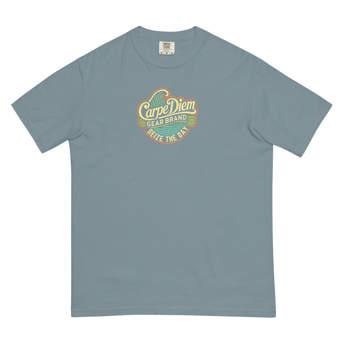 Carpe Diem Gear | Carpe Diem Gear Brand | CDG Vintage Beach | Unisex Garment-Dyed 100% Ring-Spun Cotton Heavyweight T-Shirt