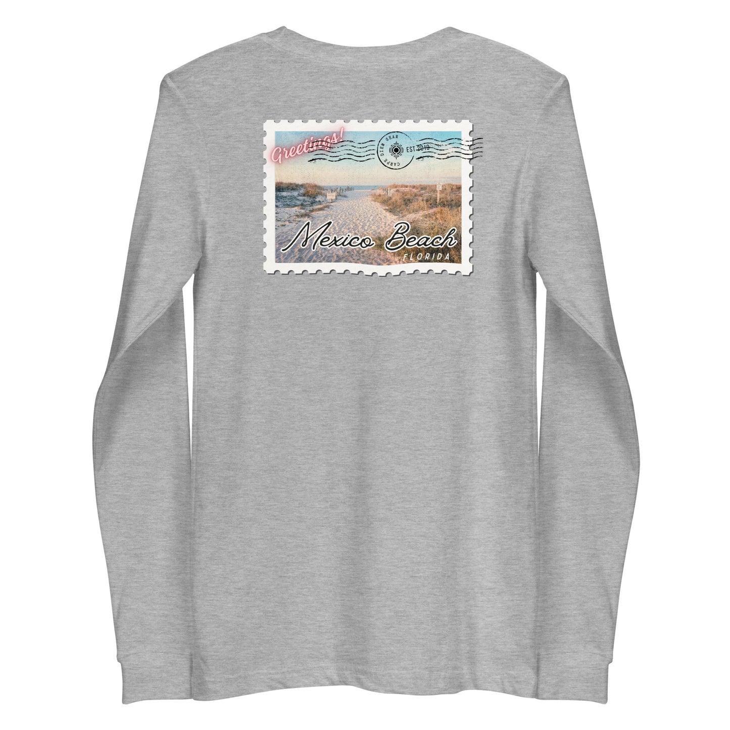 Carpe Diem Gear | Beach Life | Mexico Beach Stamp DELUXE | Unisex 100% Cotton T-Shirt