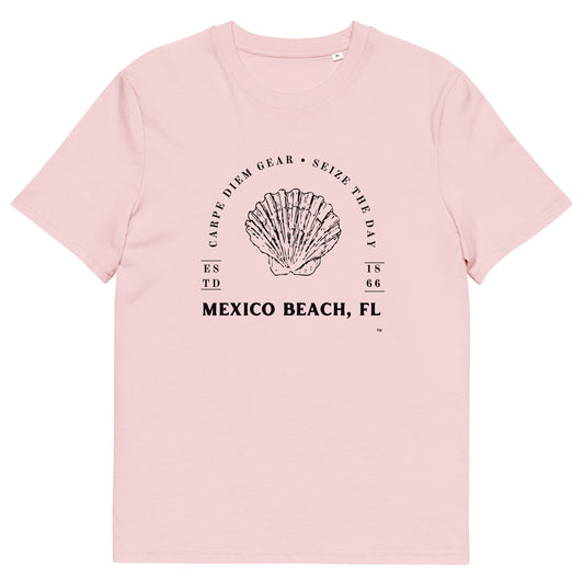Carpe Diem Gear | Mexico Beach, Florida | Black Shell | Unisex 100% Organic Cotton