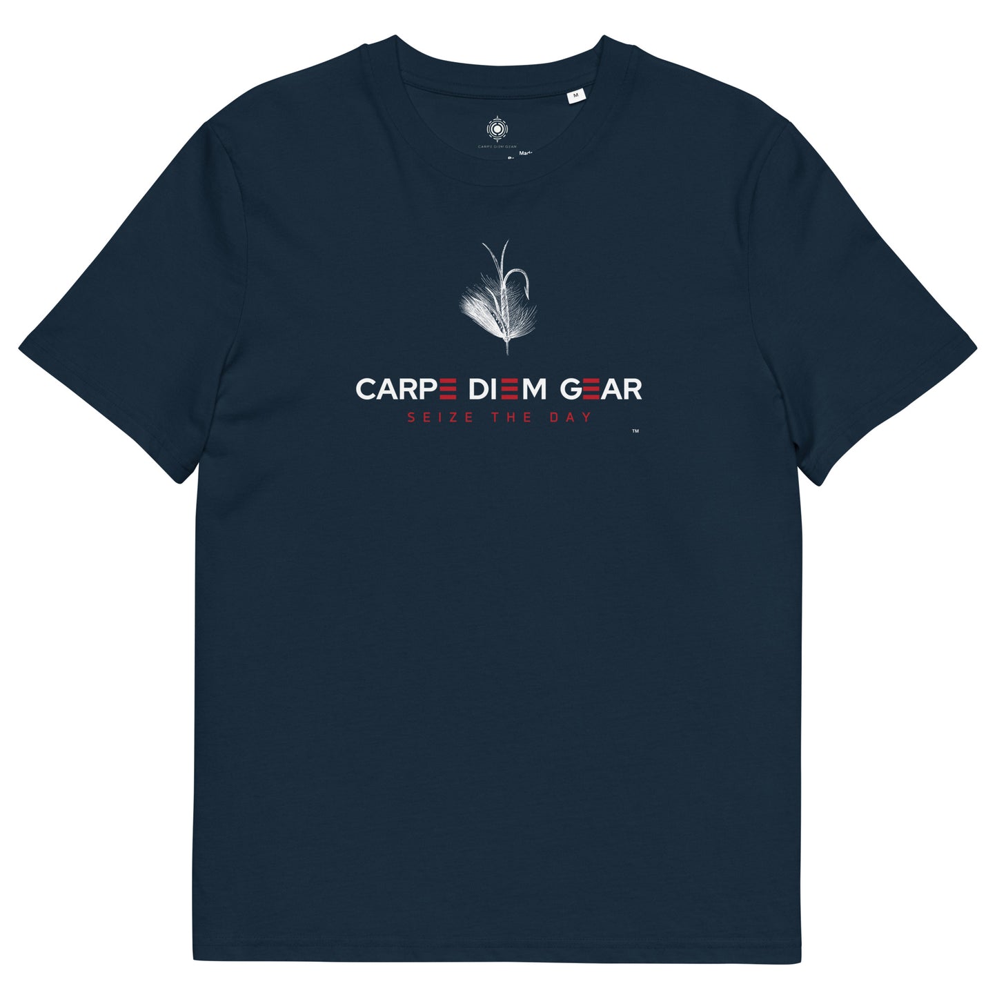 Carpe Diem Gear | Gone Fishing | Rainbow Trout Square DELUXE | Unisex 100% Cotton T-Shirt