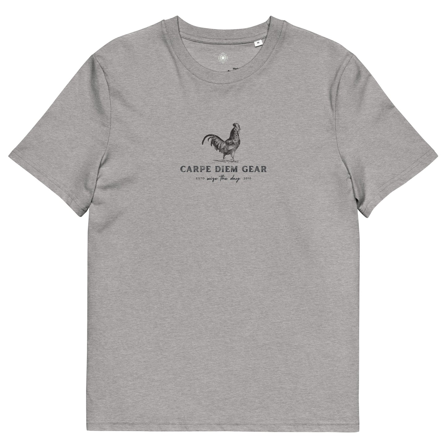 Carpe Diem Gear | Everything Bagel | Chicken Run | Chicken Stamp DELUXE | Unisex 100% Organic Cotton