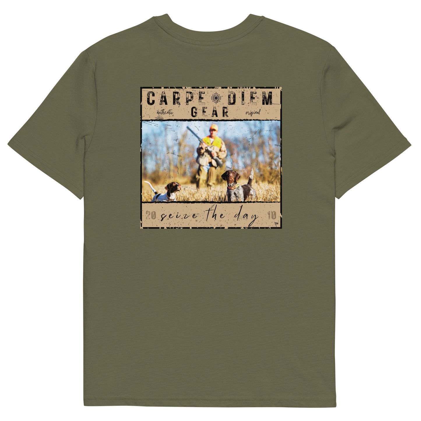 Carpe Diem Gear | Hunting | Square Dogs DELUXE | Unisex 100% Organic Cotton