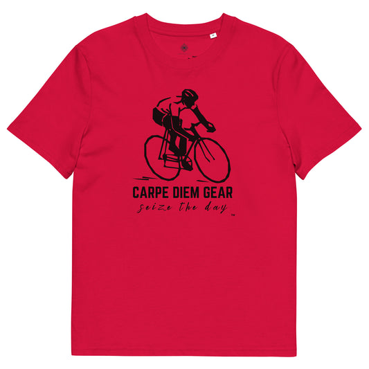Carpe Diem Gear | Biking | All Black Road Bike | Unisex 100% Organic Cotton