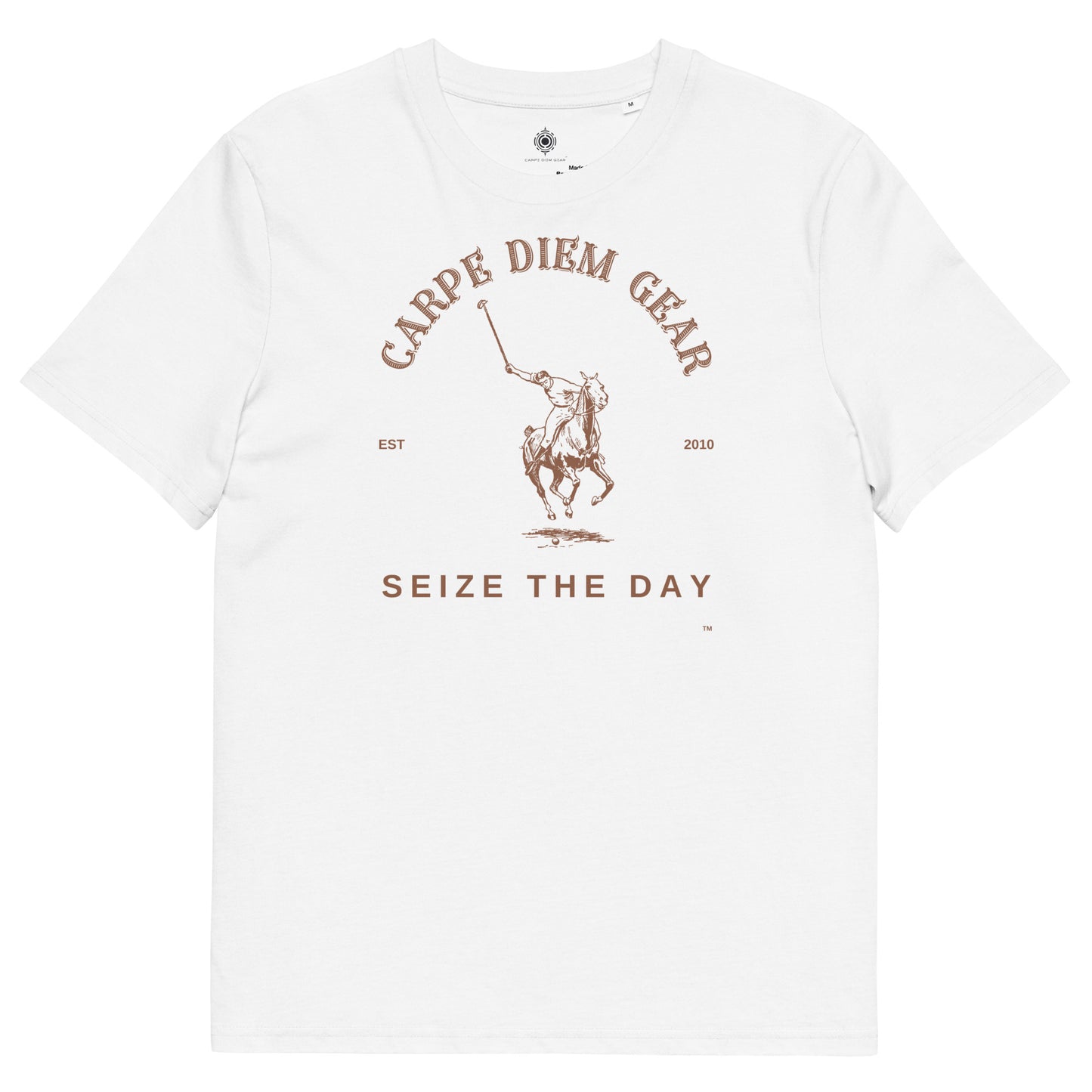Carpe Diem Gear | Equestrian | Polo | Unisex 100% Cotton T-Shirt