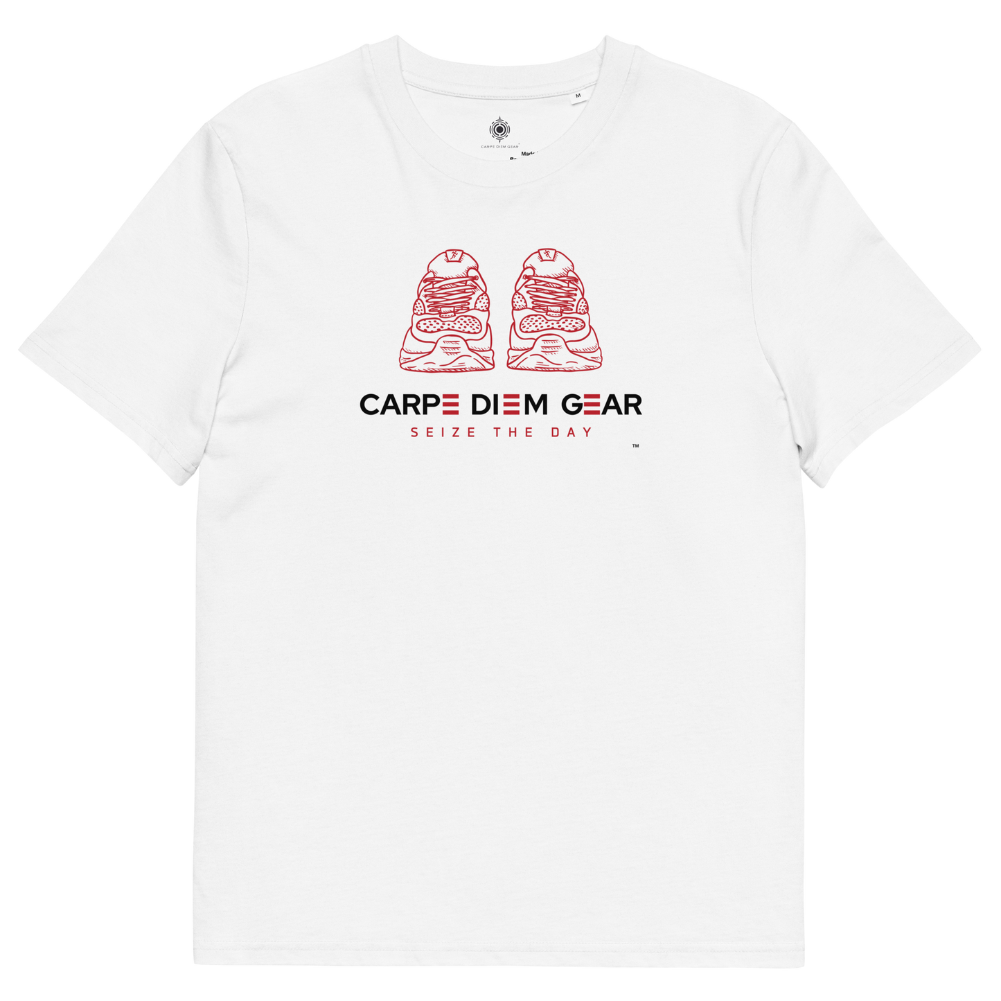 Carpe Diem Gear | Simply | Running | Unisex 100% Organic Cotton T-Shirt