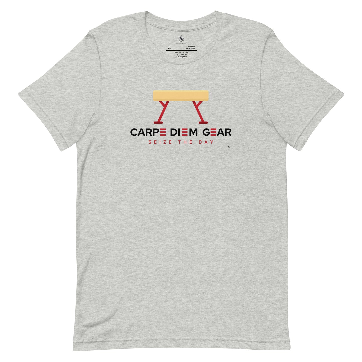 Carpe Diem Gear | Simply | Gymnastics (Balance Beam) | Unisex 100% Cotton T-Shirt