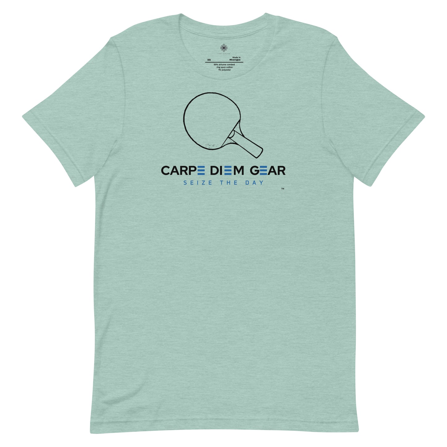 Carpe Diem Gear | Simply | Ping Pong | Unisex 100% Cotton T-Shirt