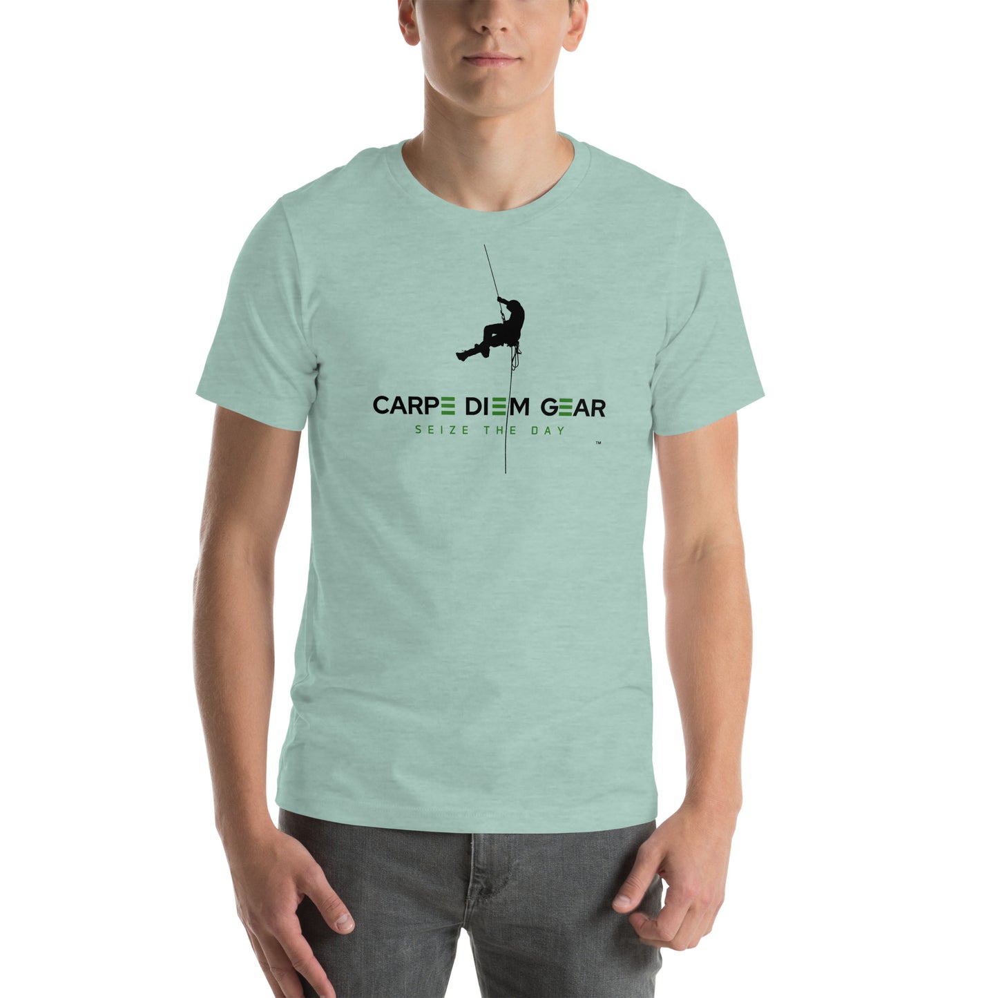 Carpe Diem Gear | Simply | Climbing | Unisex 100% Cotton T-Shirt