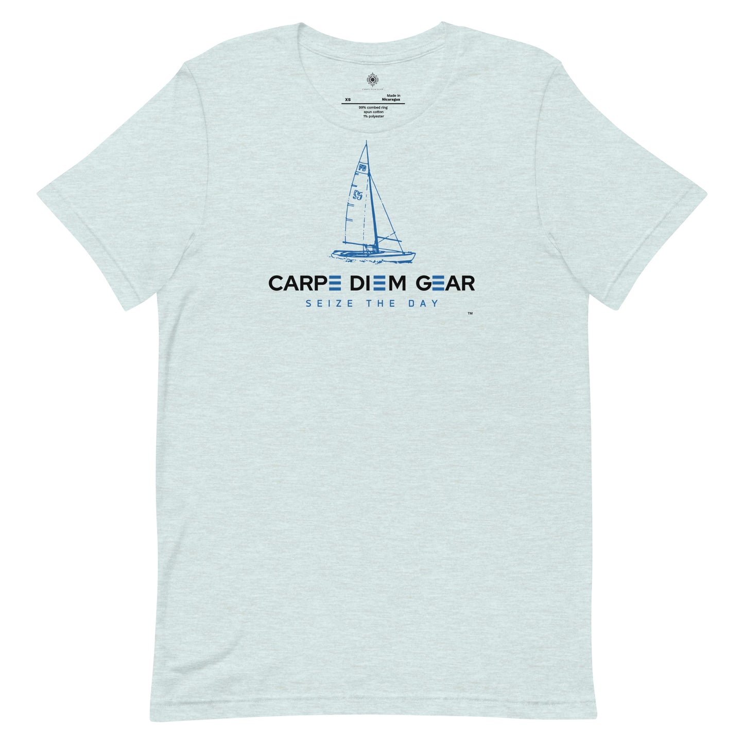 Carpe Diem Gear | Simply | Sailing II | Unisex 100% Cotton T-Shirt