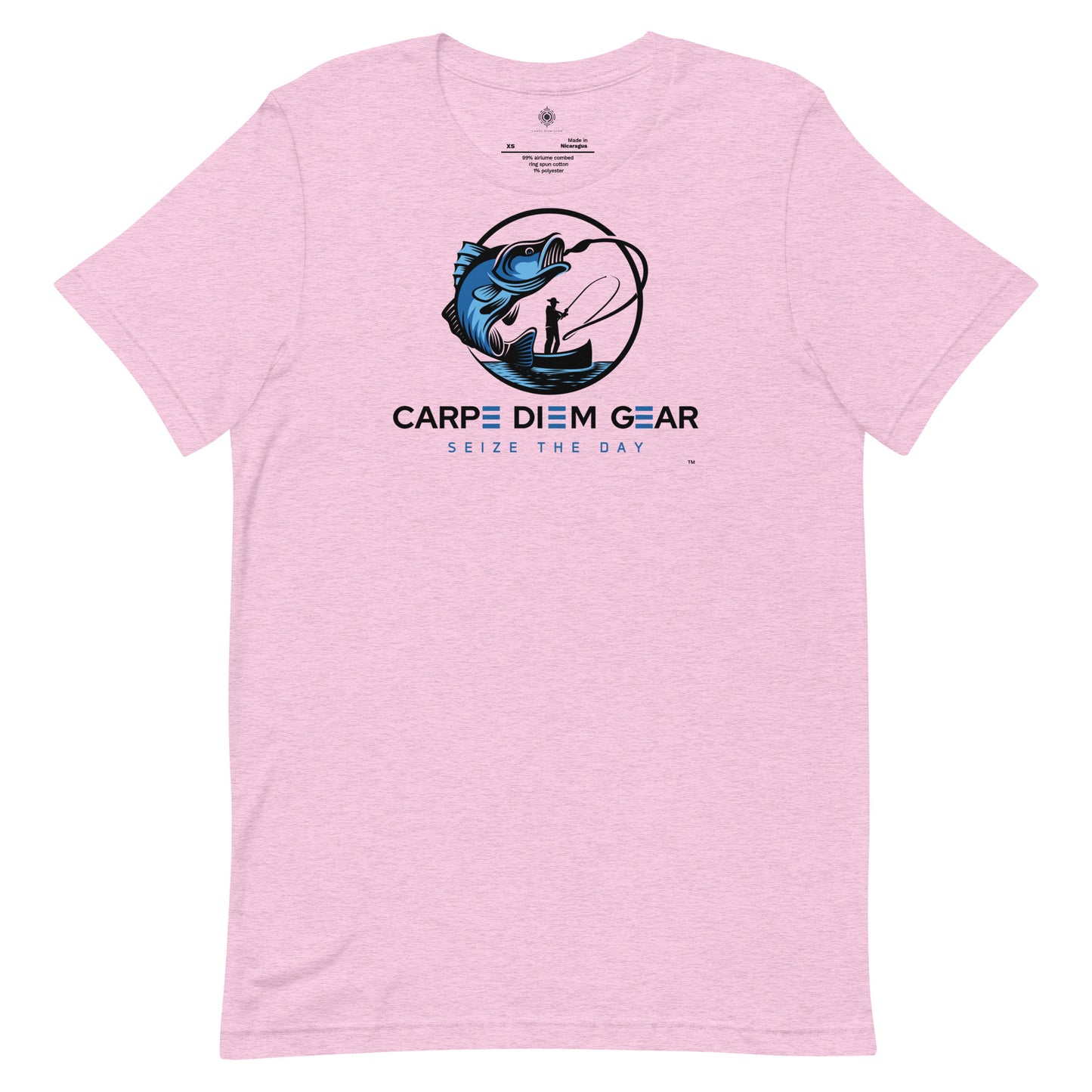Carpe Diem Gear | Simply | Fishing II | Unisex 100% Cotton T-Shirt