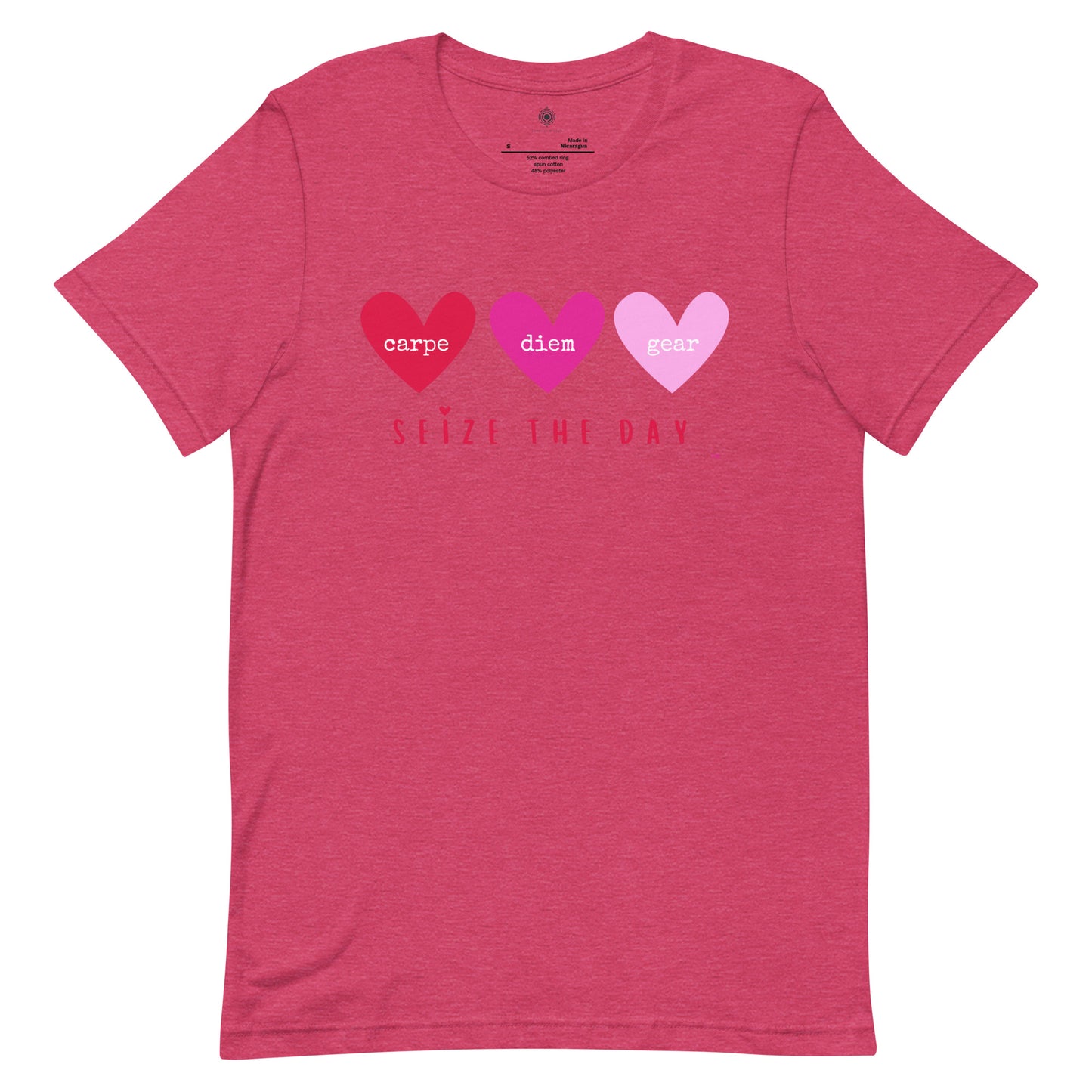 Carpe Diem Gear | Heart of the Matter | 3 Hearts | Unisex 100% Cotton T-Shirt