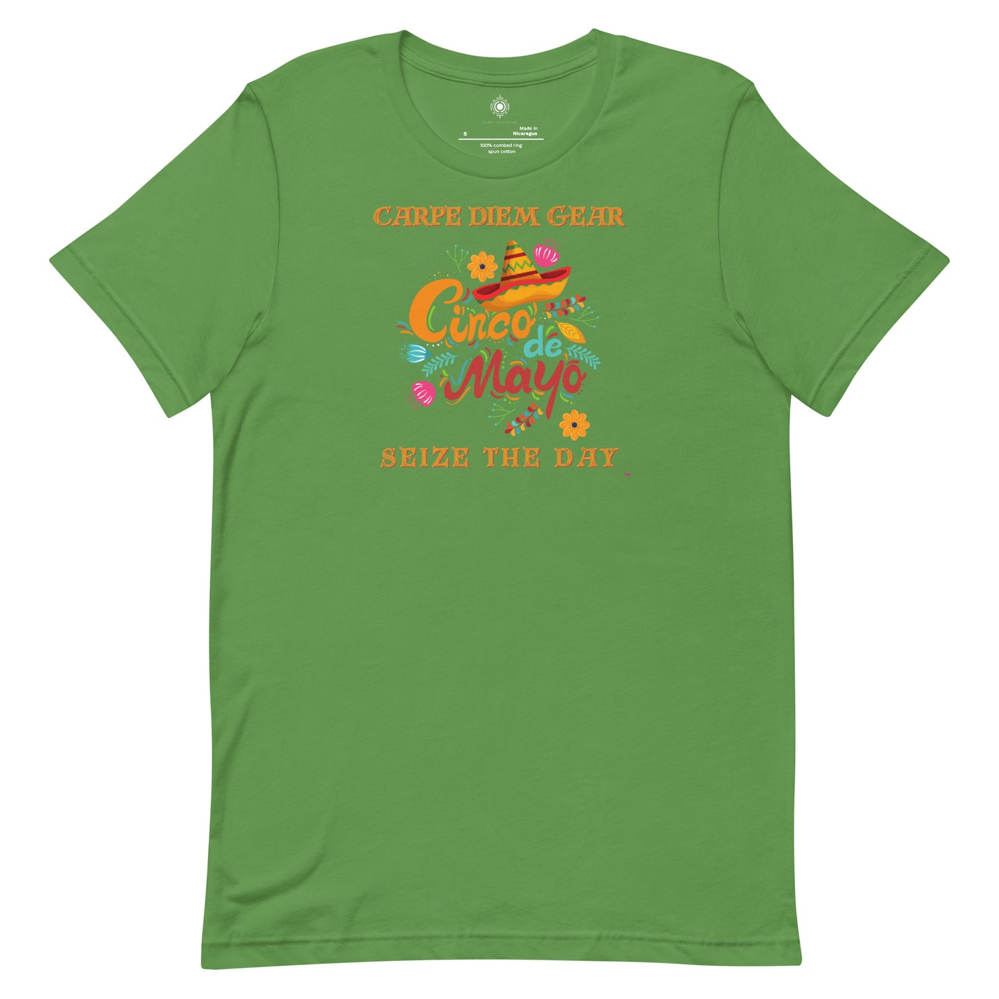 Carpe Diem Gear | Cinco de Mayo | Cinco de Mayo II | Unisex 100% Cotton T-Shirt