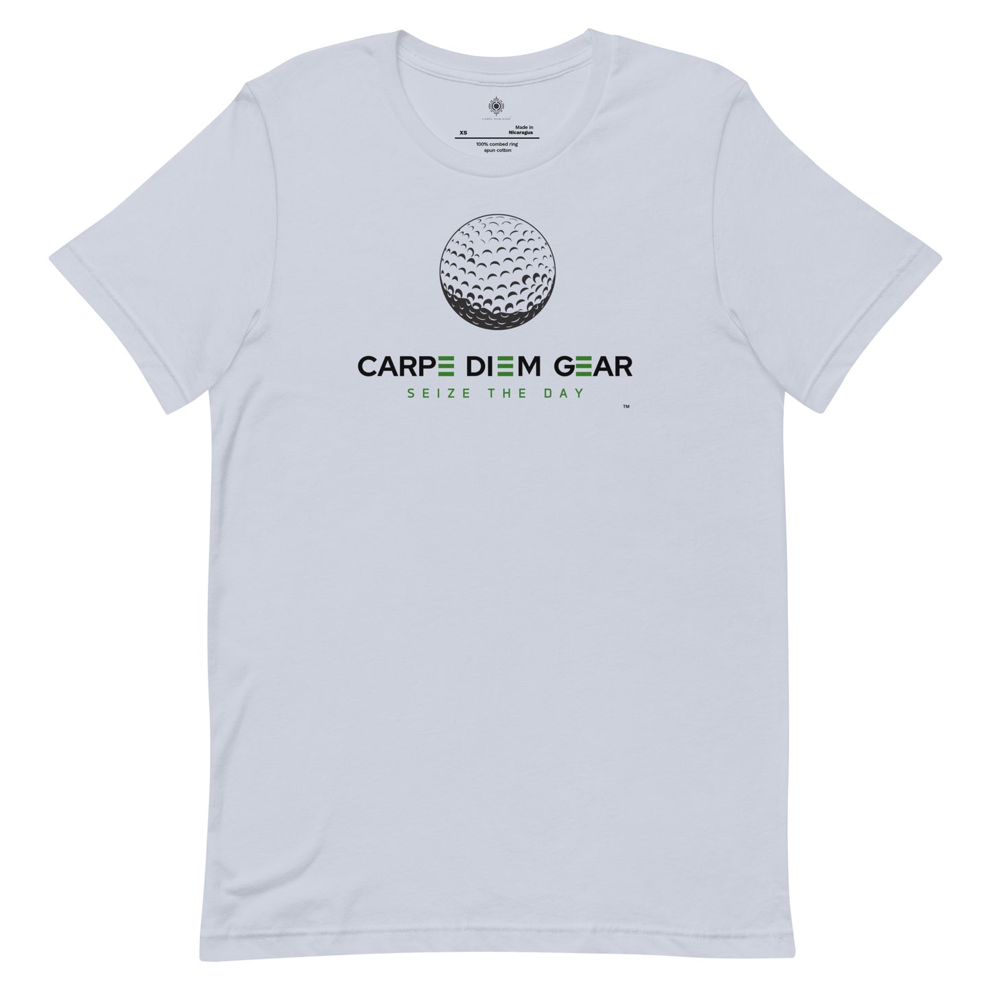 Carpe Diem Gear | Simply | Golf (Ball) | Unisex 100% Cotton T-Shirt