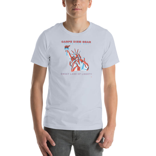 Carpe Diem Gear | Americana  | Sweet Land of Liberty | Unisex 100% Cotton T-Shirt