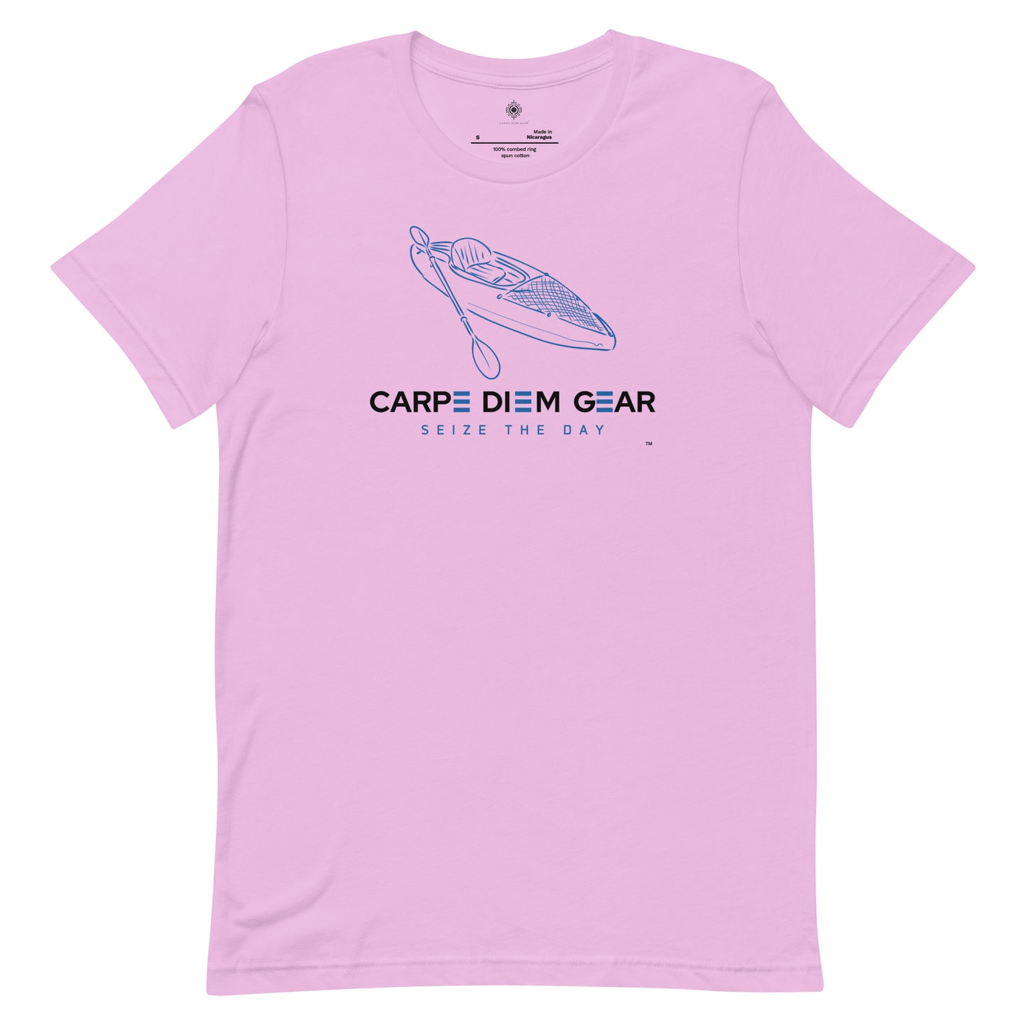 Carpe Diem Gear | Simply | Kayak | Unisex 100% Cotton T-Shirt