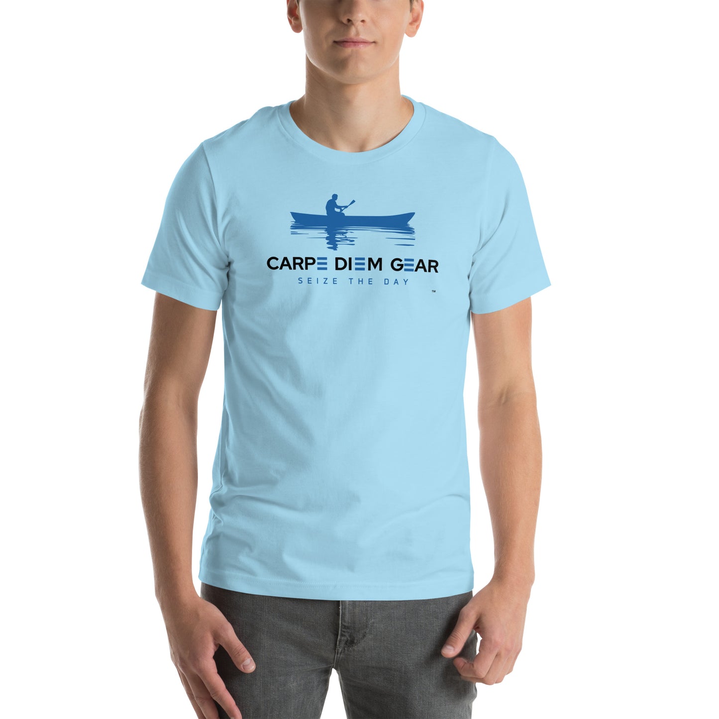 Carpe Diem Gear | Simply | Canoeing | Unisex 100% Cotton T-Shirt