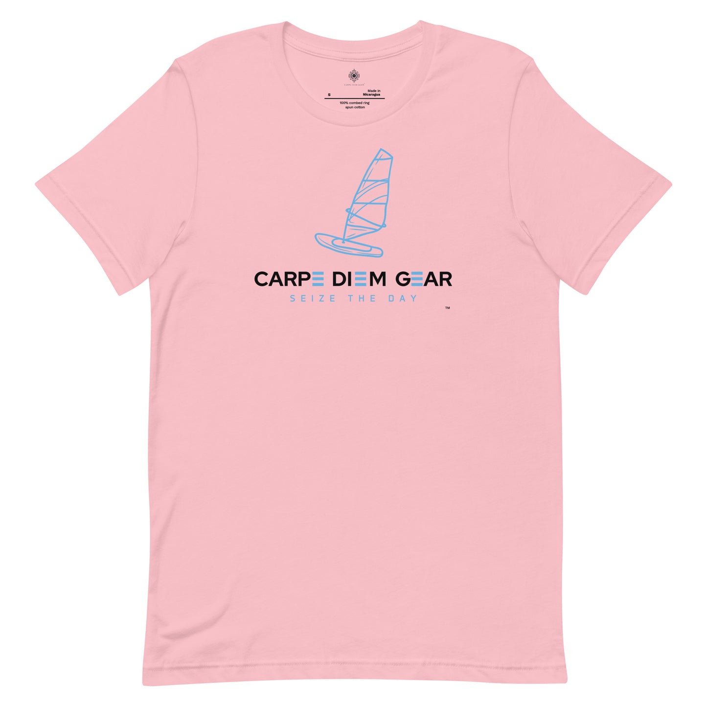 Carpe Diem Gear | Simply | Windsurfing | Unisex 100% Cotton T-Shirt