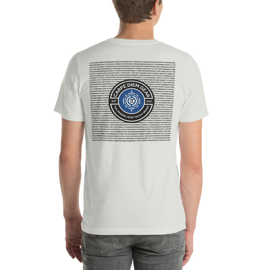 Carpe Diem Gear | Everything Bagel | Pi DELUXE | Unisex 100% Cotton T-Shirt
