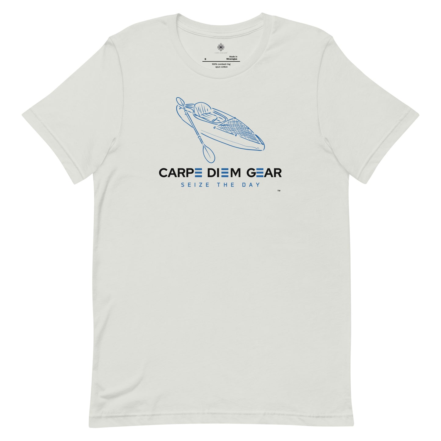 Carpe Diem Gear | Simply | Kayak | Unisex 100% Cotton T-Shirt