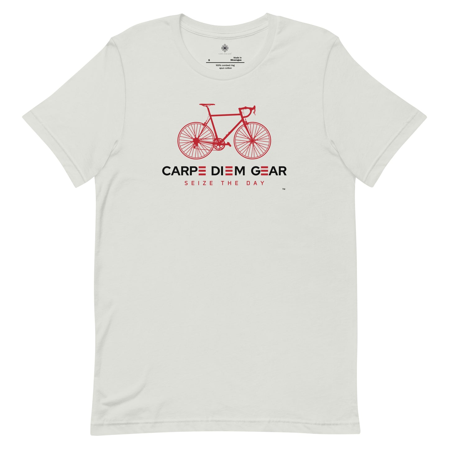 Carpe Diem Gear | Simply | Biking | Unisex 100% Cotton T-Shirt