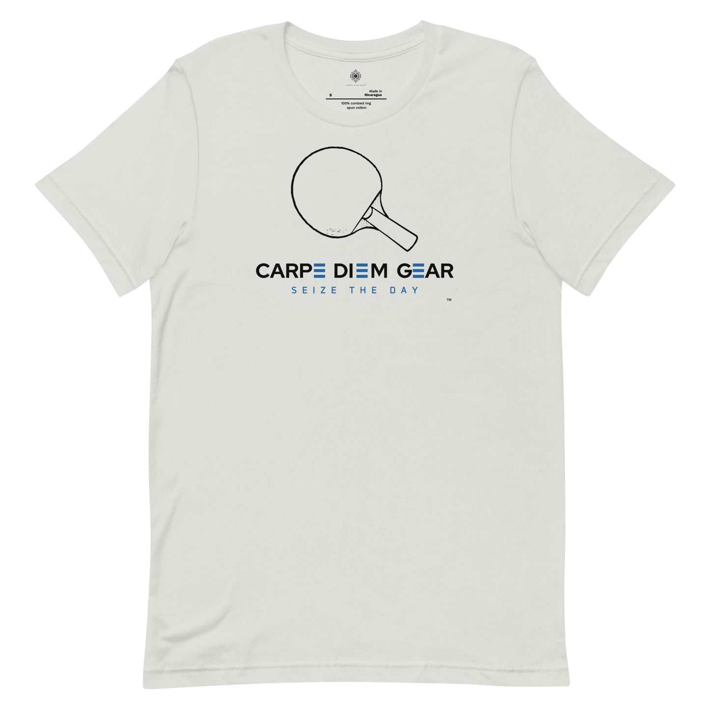 Carpe Diem Gear | Simply | Ping Pong | Unisex 100% Cotton T-Shirt