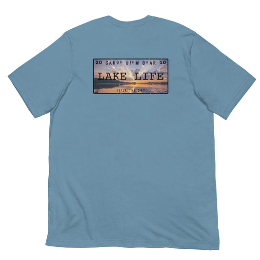 Carpe Diem Gear | Lake Life | Lake Life #1 DELUXE | Unisex 100% Cotton T-Shirt