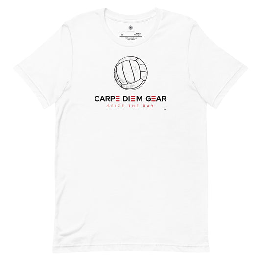 Carpe Diem Gear | Simply | Volleyball | Unisex 100% Cotton T-Shirt