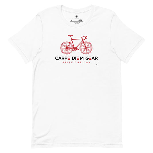 Carpe Diem Gear | Simply | Biking | Unisex 100% Cotton T-Shirt