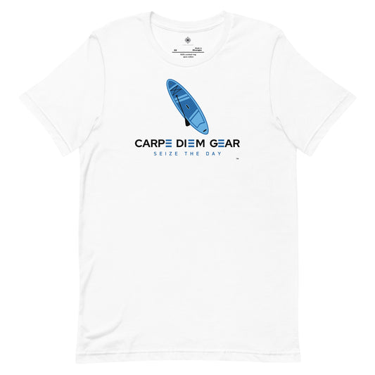 Carpe Diem Gear | Simply | Paddle Board | Unisex 100% Cotton T-Shirt