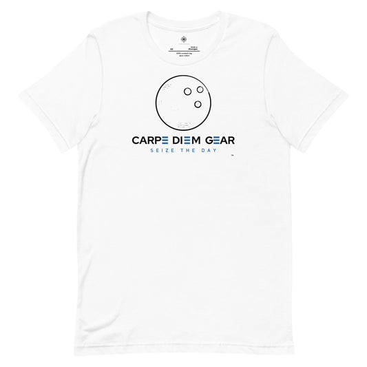 Carpe Diem Gear | Simply | Bowling | Unisex 100% Cotton T-Shirt