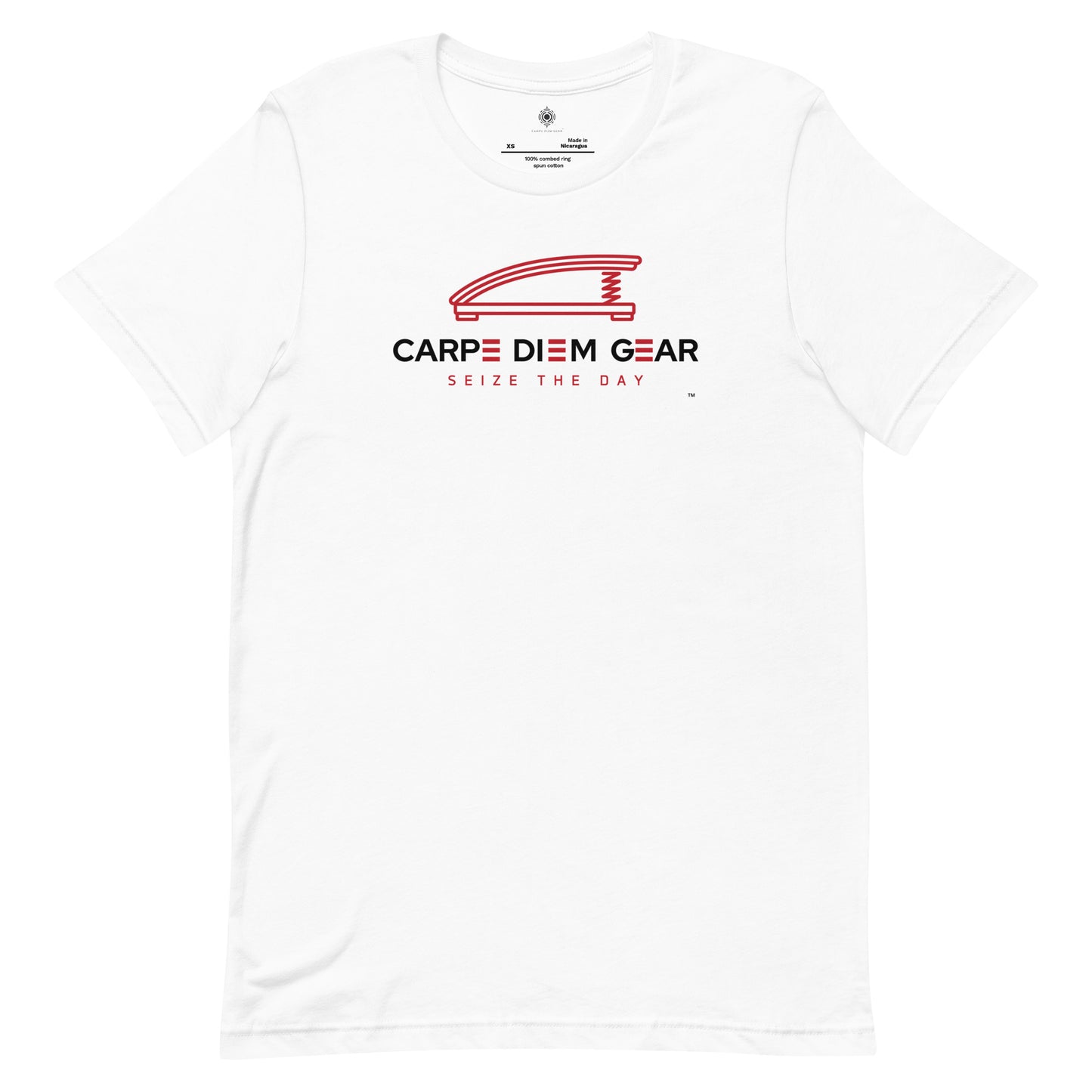 Carpe Diem Gear | Simply | Gymnastics (Spring Board) | Unisex 100% Cotton T-Shirt