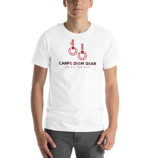 Carpe Diem Gear | Simply | Gymnastics (Rings) | Unisex 100% Cotton T-Shirt