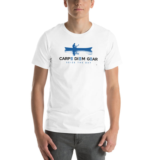 Carpe Diem Gear | Simply | Canoeing | Unisex 100% Cotton T-Shirt