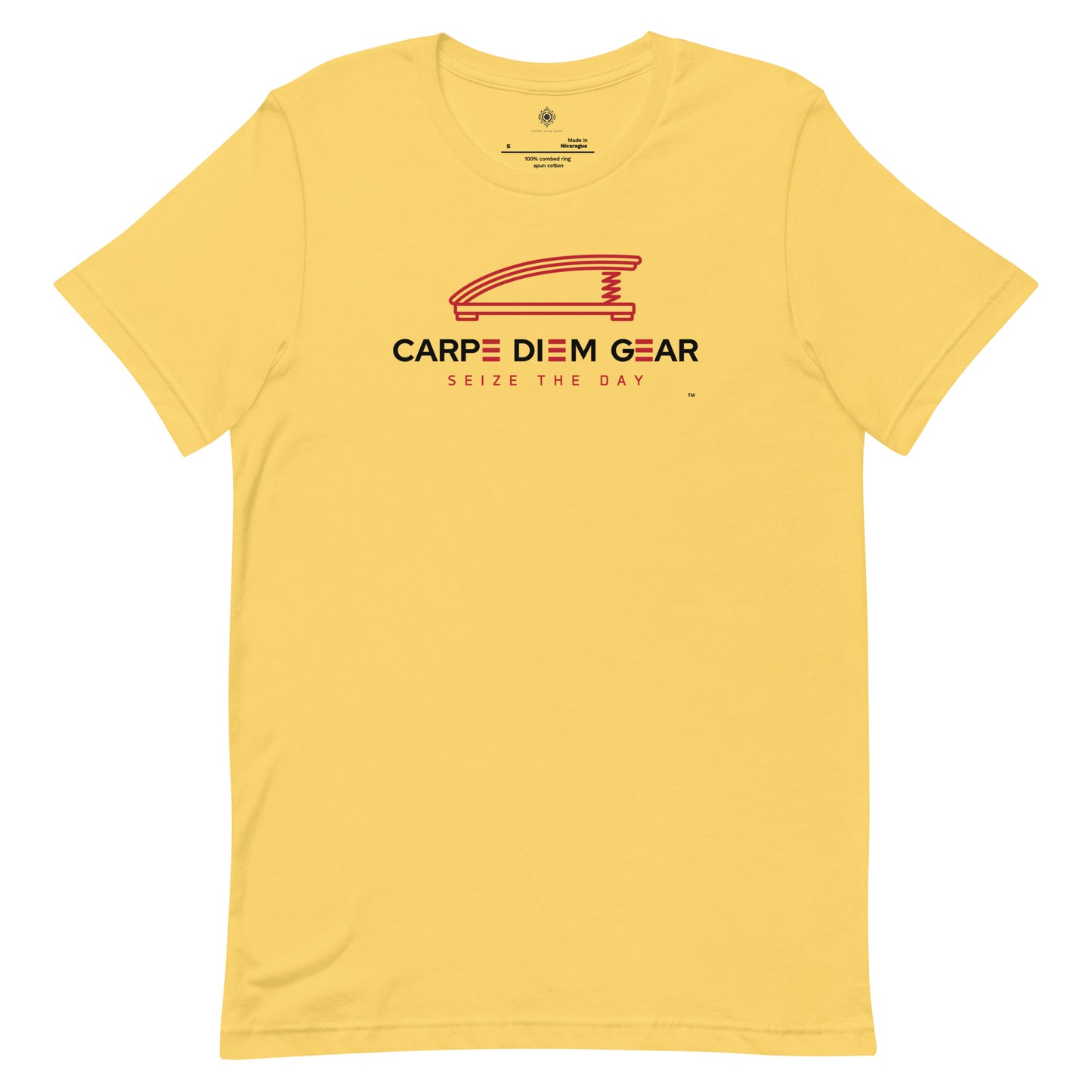 Carpe Diem Gear | Simply | Gymnastics (Spring Board) | Unisex 100% Cotton T-Shirt
